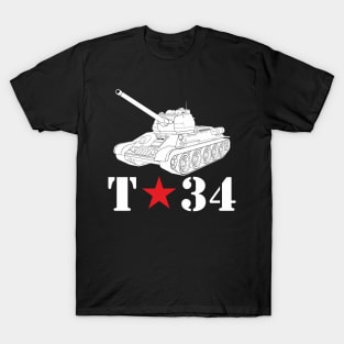 Soviet T-34 tank T-Shirt